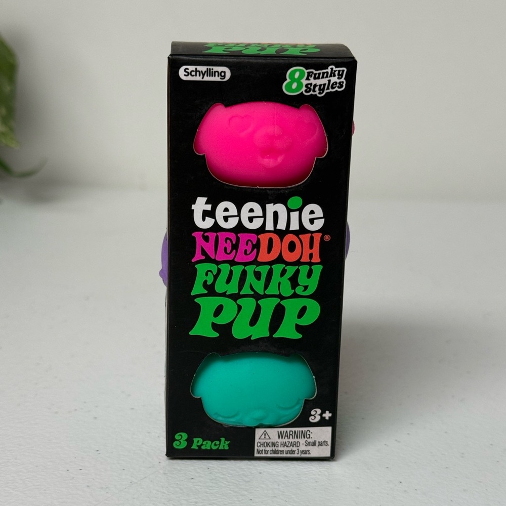 Teenie Needoh Funky Pup 3-Pack